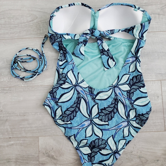 Ann Taylor LOFT Beach One Piece Swimsuit - Picture 3 of 4
